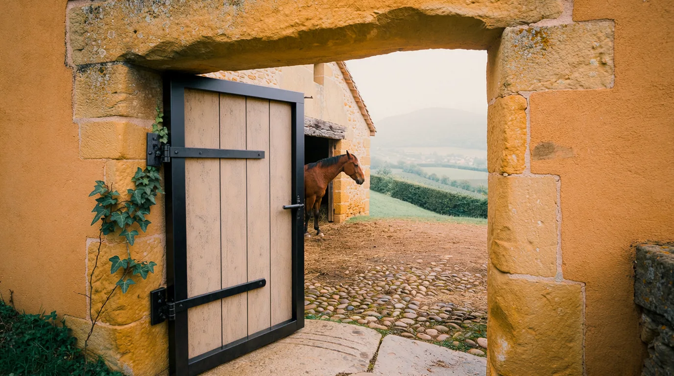 Entrée, Club Hippique du Moulon, centre équestre à Aubenas