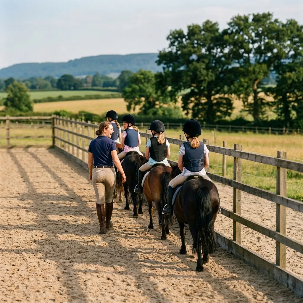 Cours de poney à Aubenas, Ardèche
